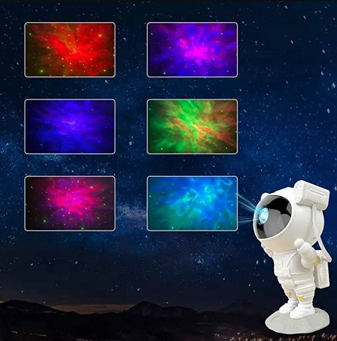 Lampka biurkowa Projektor Gwiazd LED biały, wielokolorowy moc do 3 W