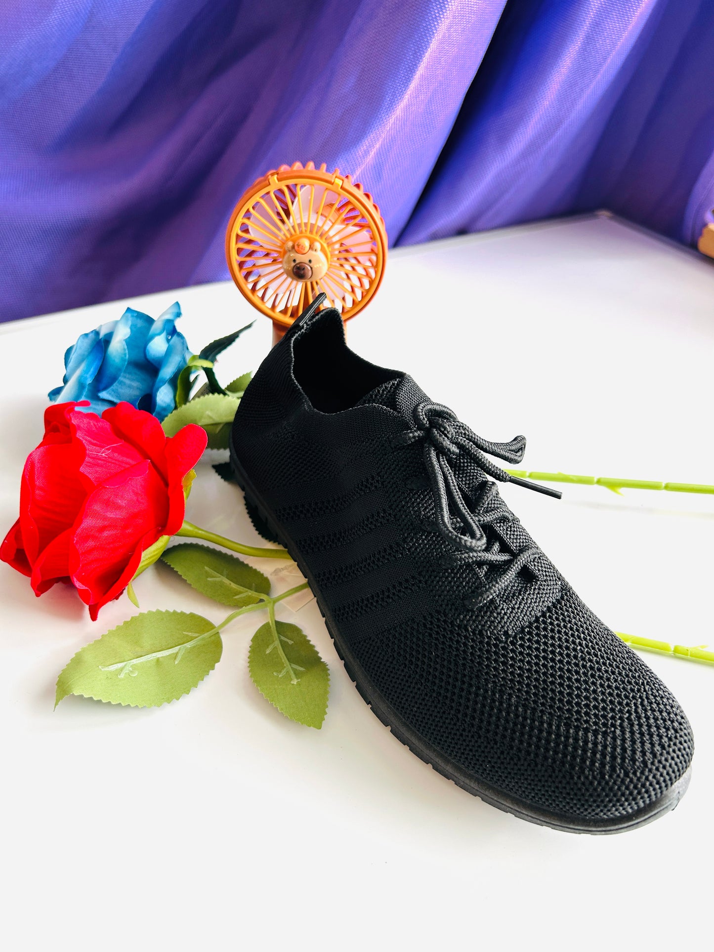 Buty Damskie Sportowe Siatka sznurowane