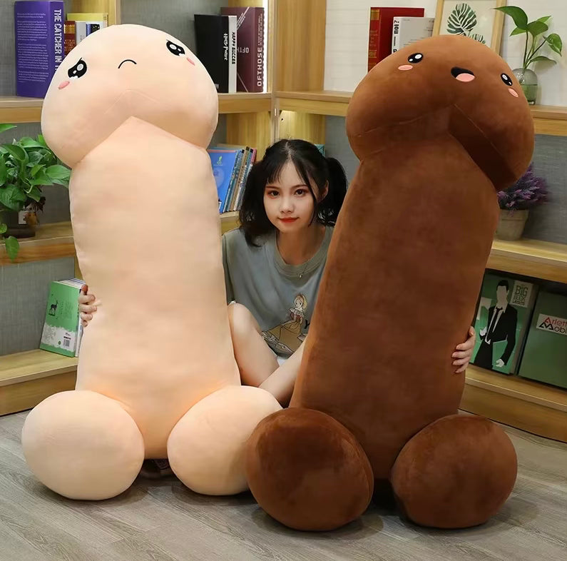 PLUSZOWY PENIS MASKOTKA DLA DOROSŁYCH WIELKI PLUSZAK