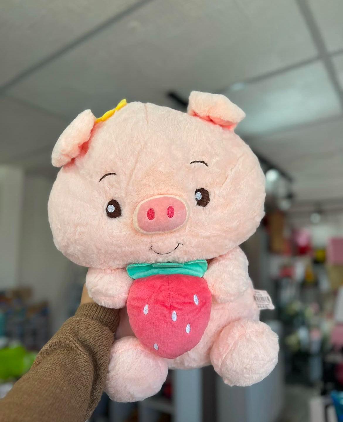 MASKOTKA PODUSZKA Z ŚWINKA 40cm