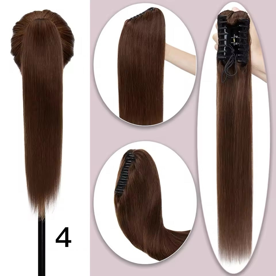 KUCYK Claw Doczepiany Dopinka Kitka Włosy Długie 60CM