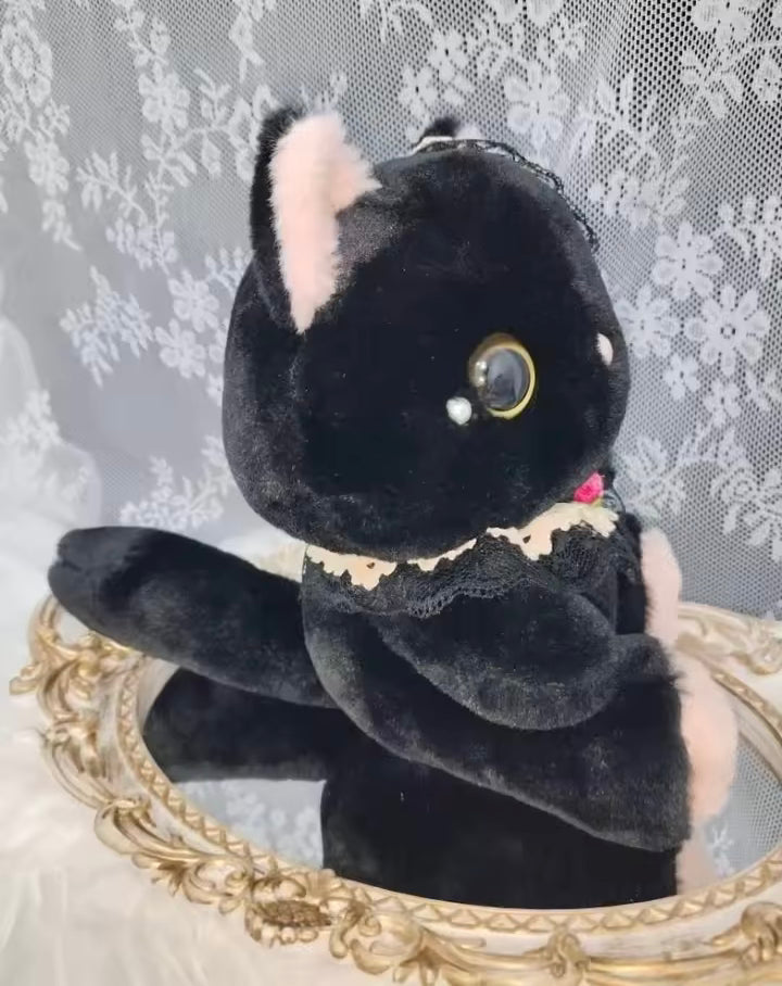 KOT MASKOTKA PRZYTULANKA PLUSZAK PODUSZKA PLUSZOWY KOTEK 20cm