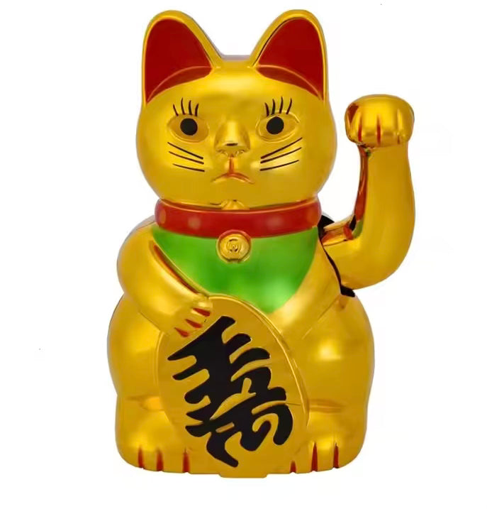 Japoński Kot Szczęścia Kotek Maneki-Neko Chiński