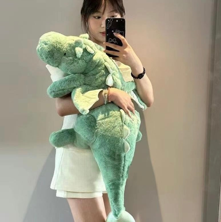 Maskotka DUŻA XXL 85CM 3W1 PODUSZKA LEGWAN SMOK PLUSZOWA ZABAWKA