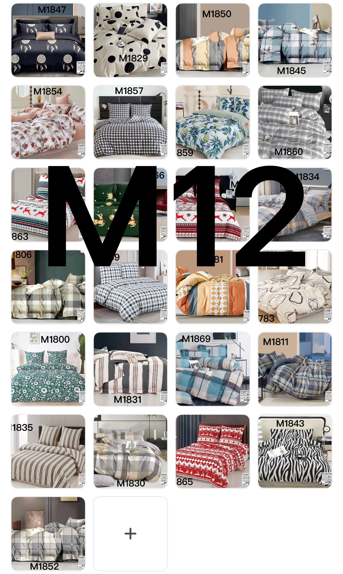 Komplet pościeli Bawełna M12