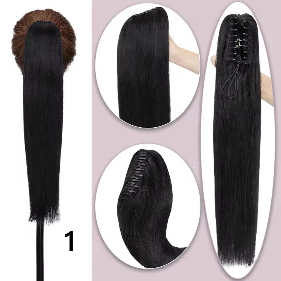 KUCYK Claw Doczepiany Dopinka Kitka Włosy Długie 60CM