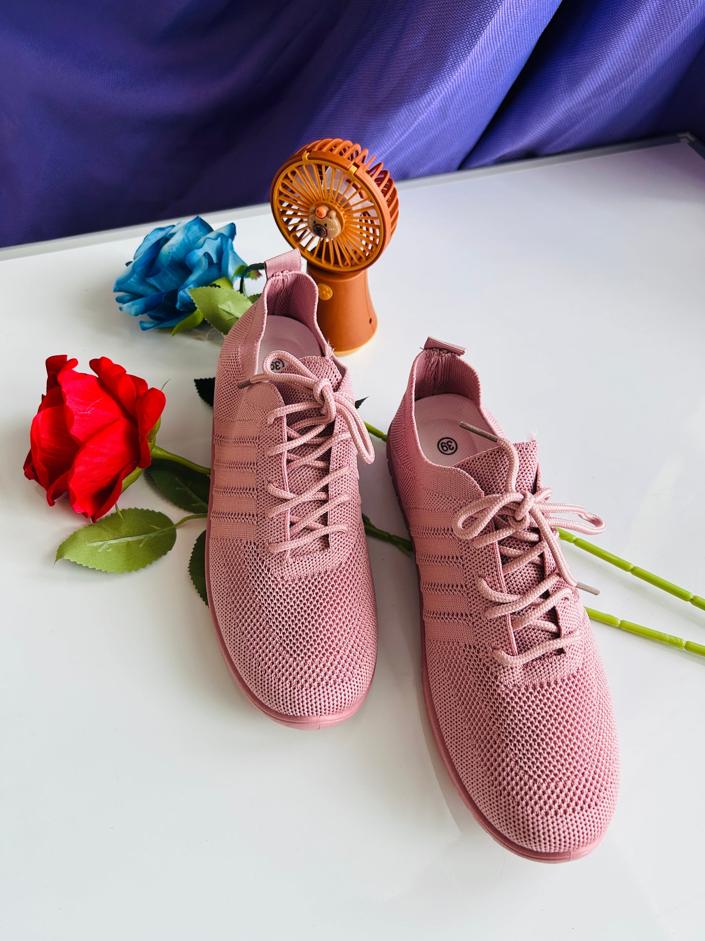 Buty Damskie Sportowe Siatka sznurowane