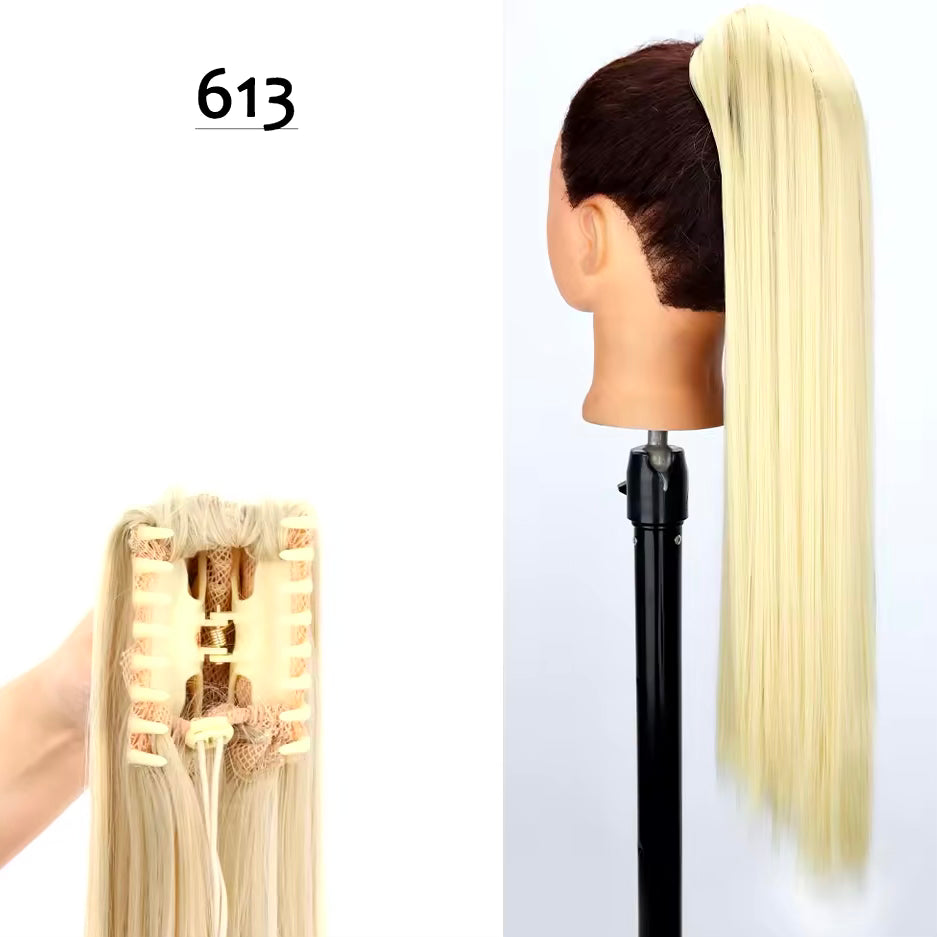 KUCYK Claw Doczepiany Dopinka Kitka Włosy Długie 60CM