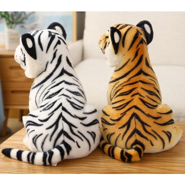 TYGRYS PLUSZOWA maskotka TYGRYSEK jak żywy 30cm