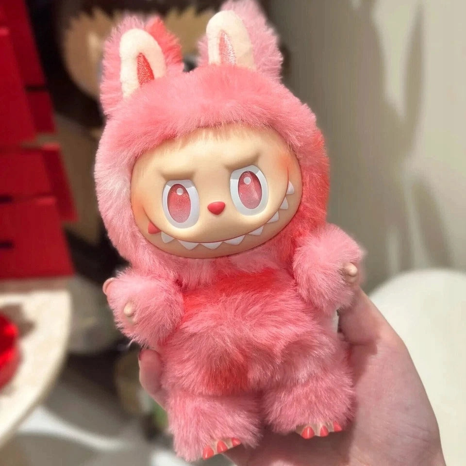 LABUBU Bubble Doll Monster 3 generacja. Cute Bag Key Collection. 17cm