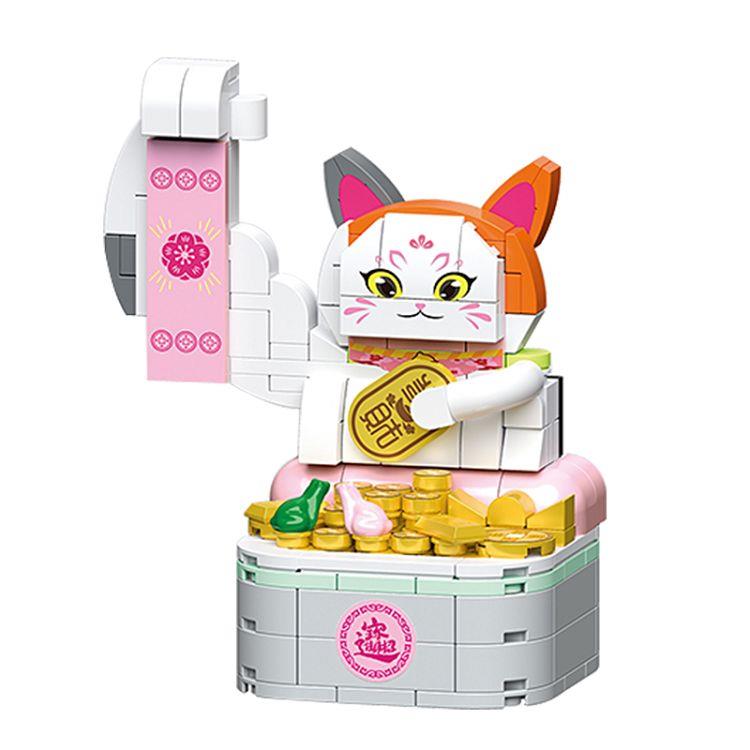Lucky Cat Building Blocks