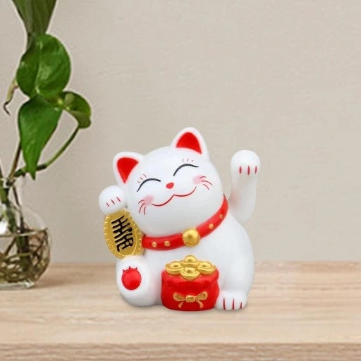 Japoński Kot Szczęścia Kotek Maneki-Neko Chiński