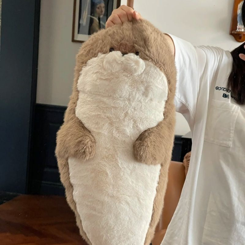 Foka Wydra Maskotka Paluszak 60 CM Foczka Przytulanka
