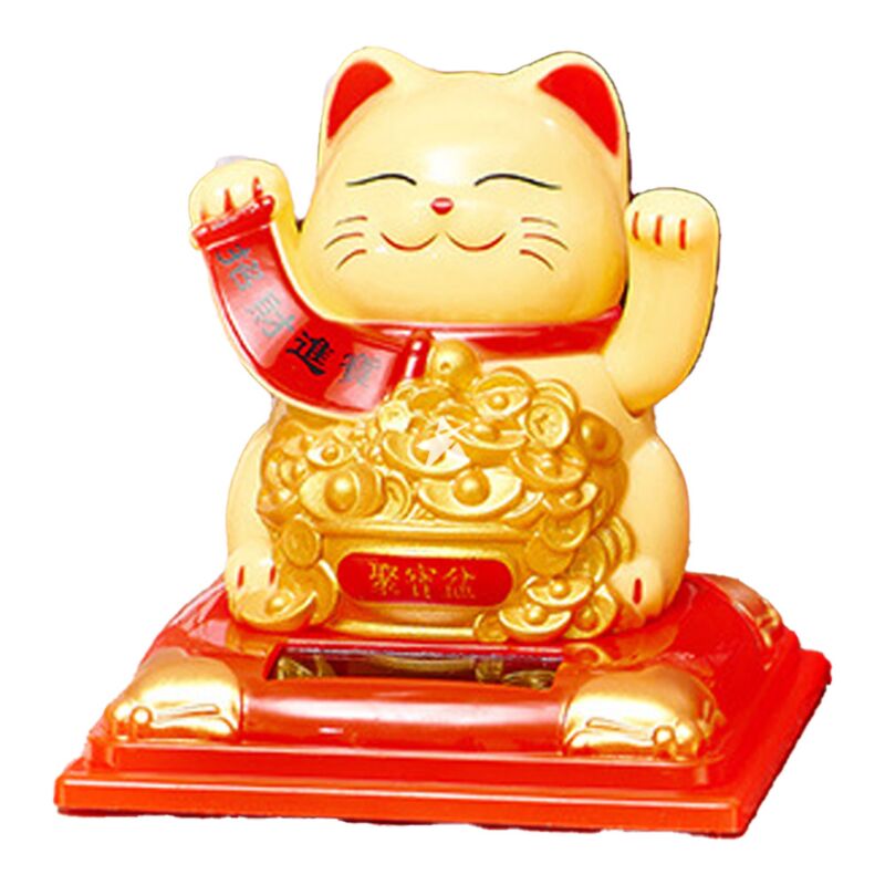 Japoński Kot Szczęścia Kotek Maneki-Neko Chiński