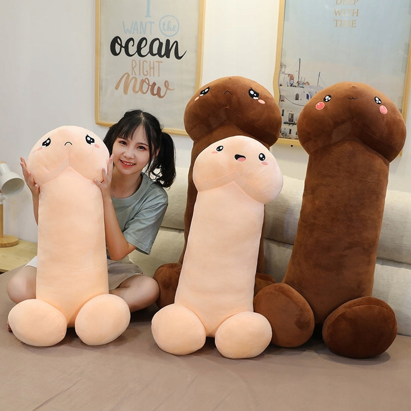 PLUSZOWY PENIS MASKOTKA DLA DOROSŁYCH WIELKI PLUSZAK