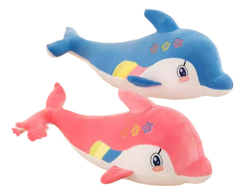 Pluszowa Delfina Pluszowa poduszka Pluszowa zabawka 50cm