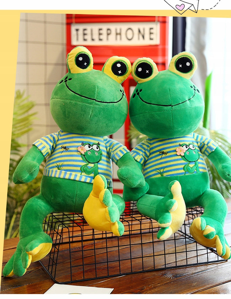 Maskotka ŻABKA Miękki Pluszak Żaba duża