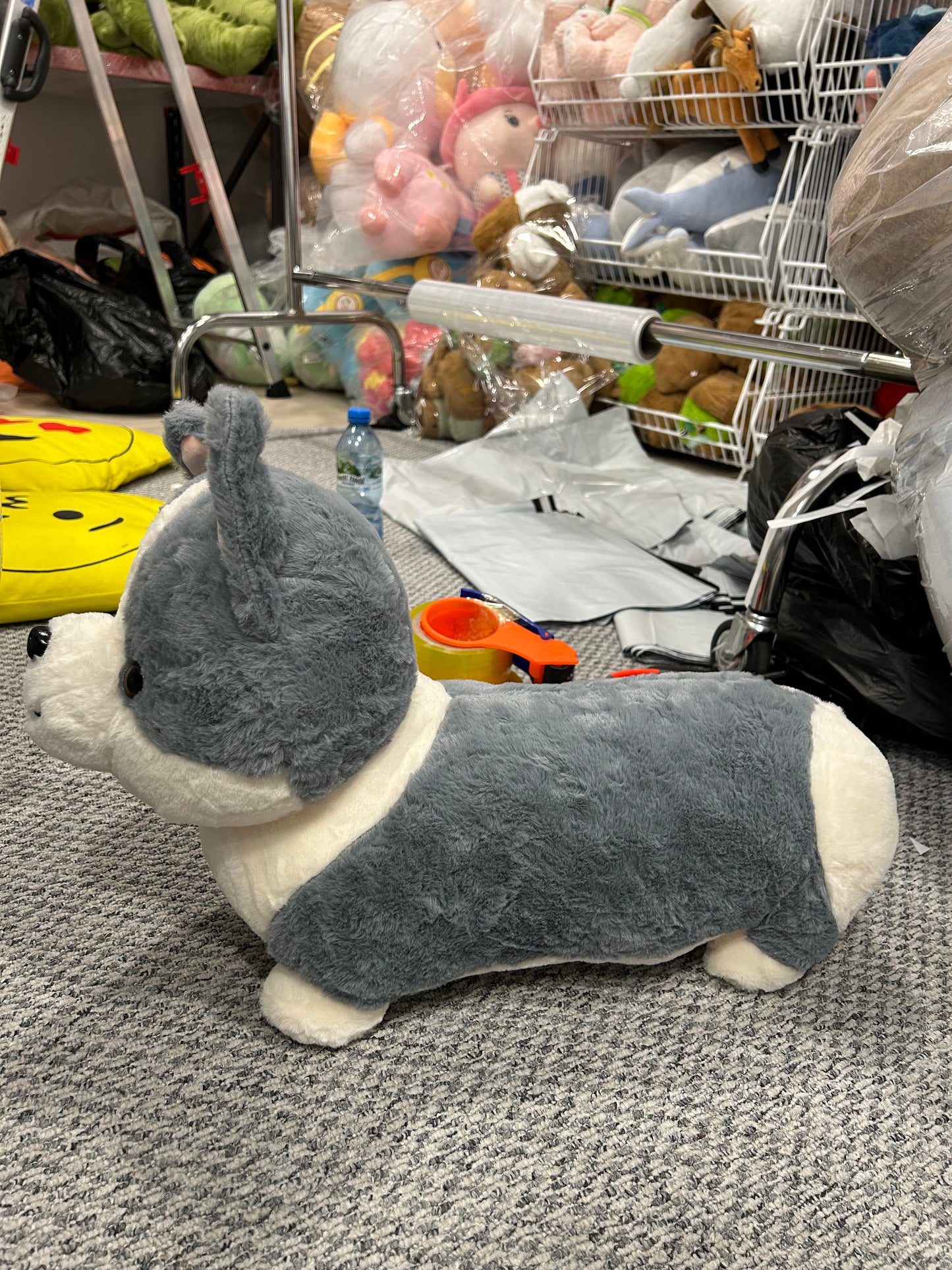 Pluszak Maskotka przytulanka z KOCEM DUŻA 3w koc PODUSZKA PIES piesek CORGI