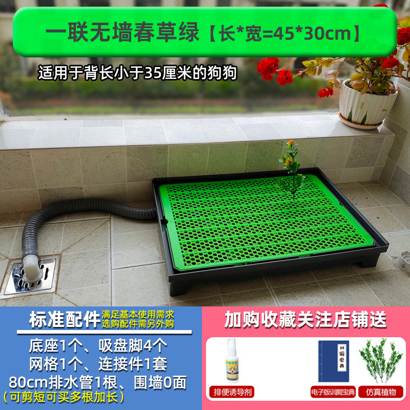 Spłukiwana toaleta dla psa – bezpośredni odpływ do kanalizacji