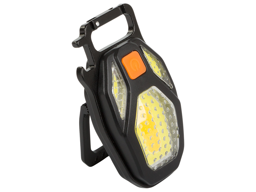 Lampka led cob brelok otwieracz magnes latarka usb