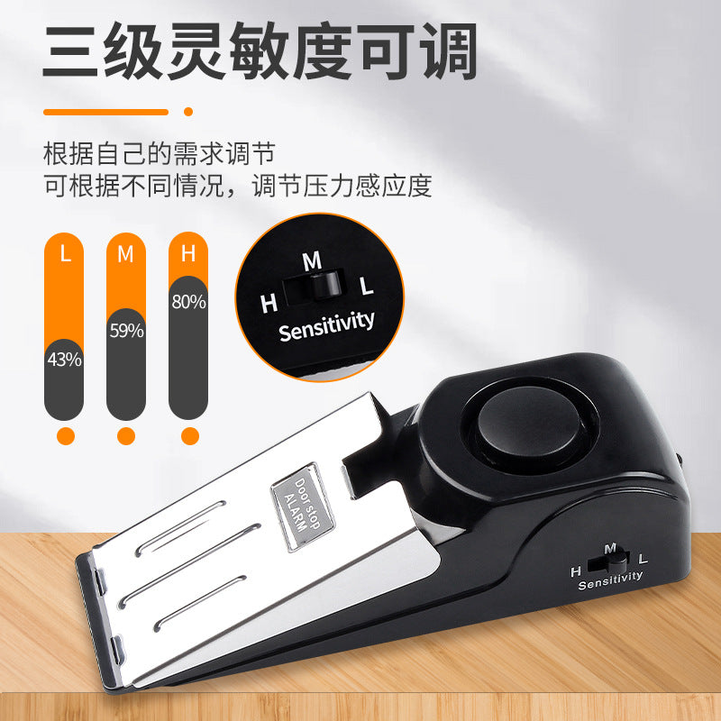 Klin alarmowy do drzwi – blokada z syreną 120 dB