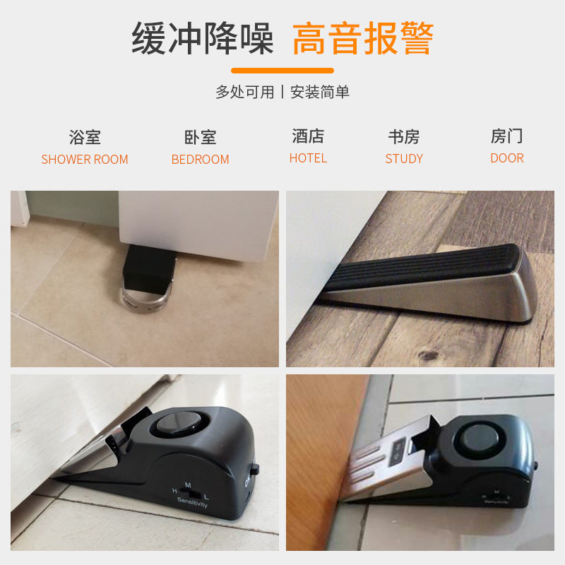 Klin alarmowy do drzwi – blokada z syreną 120 dB