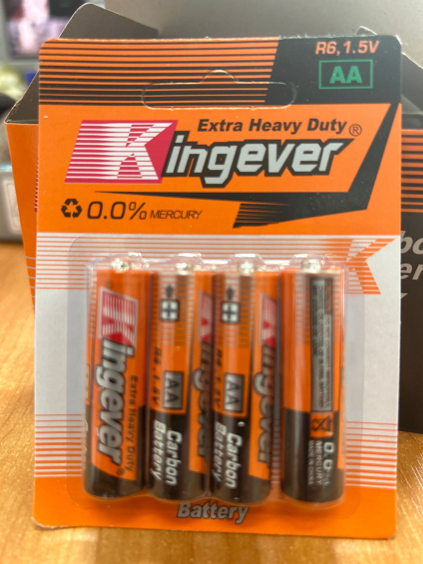 BATERIE KINGEVER R6 1.5V AA - Zestaw box 40 sztuk