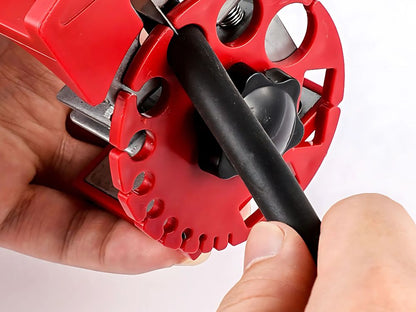 RĘCZNA KOROWARKA DO ŚCIĄGANIA IZOLACJI KABLI STRIPPER Z REGULACJĄ CIĘCIA