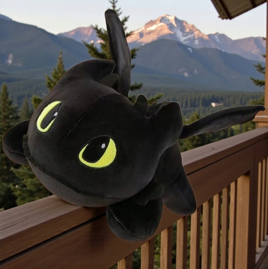 MASKOTKA SZCZERBATEK CZARNA FURIA JAK WYTRESOWAĆ SMOKA DRAGONS