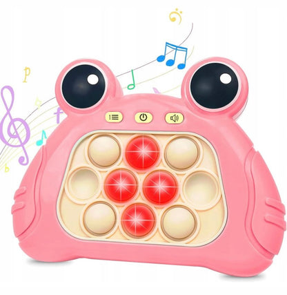 GRA POP IT ŻABA ELEKTRONICZNA ANTYSTRESOWA ZRĘCZNOŚCIOWA ZABAWKA DLA DZIECI