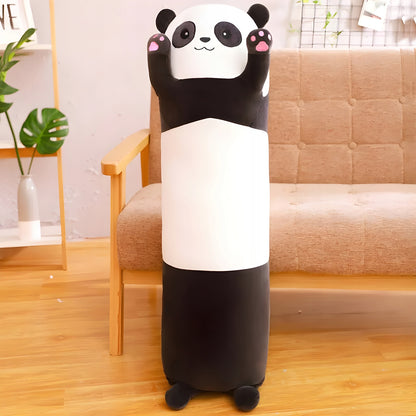 MASKOTKA PLUSZAK PODUSZKA DŁUGA PANDA MIŚ
