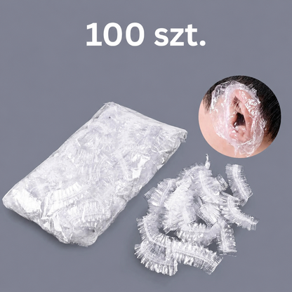 Jednorazowe wodoodporne osłonki na uszy – 100 szt.