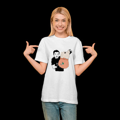 TSHIRT KOSZULKA ŚWINKA W KUBKU