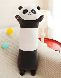 MASKOTKA PLUSZAK PODUSZKA DŁUGA PANDA MIŚ