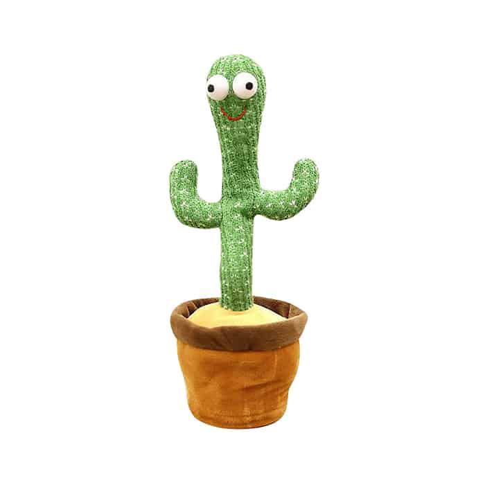 CactusToy, miękki kaktus, który śpiewa, tańczy, gra muzykę i powtarza słowa
