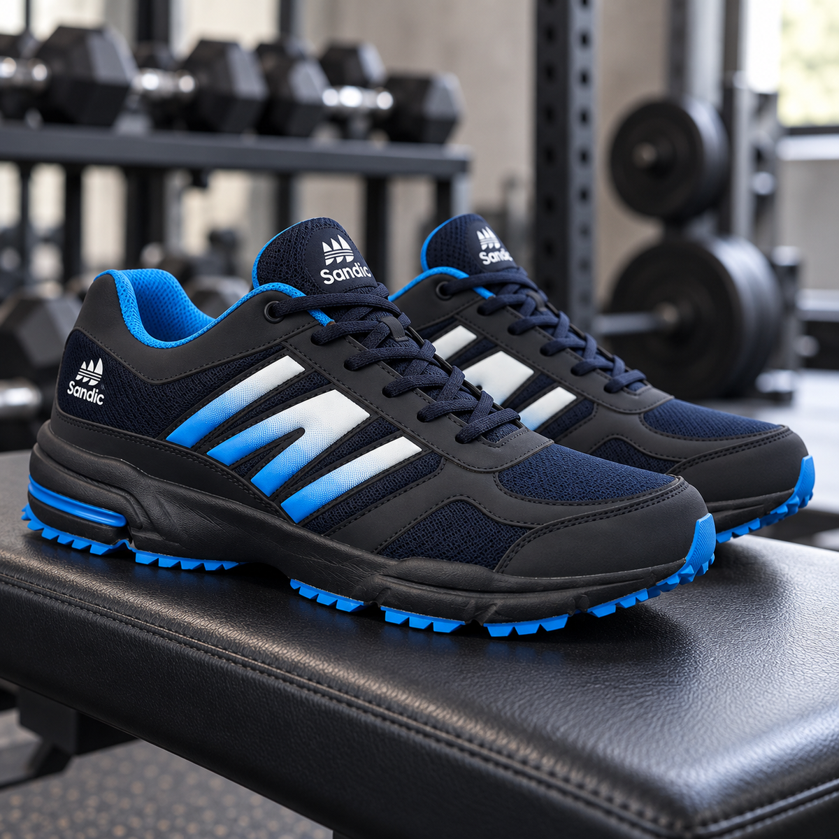 Męskie buty sportowe w dużych rozmiarach – lekkie i wygodne SD1888V-F