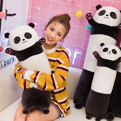 MASKOTKA PLUSZAK PODUSZKA DŁUGA PANDA MIŚ