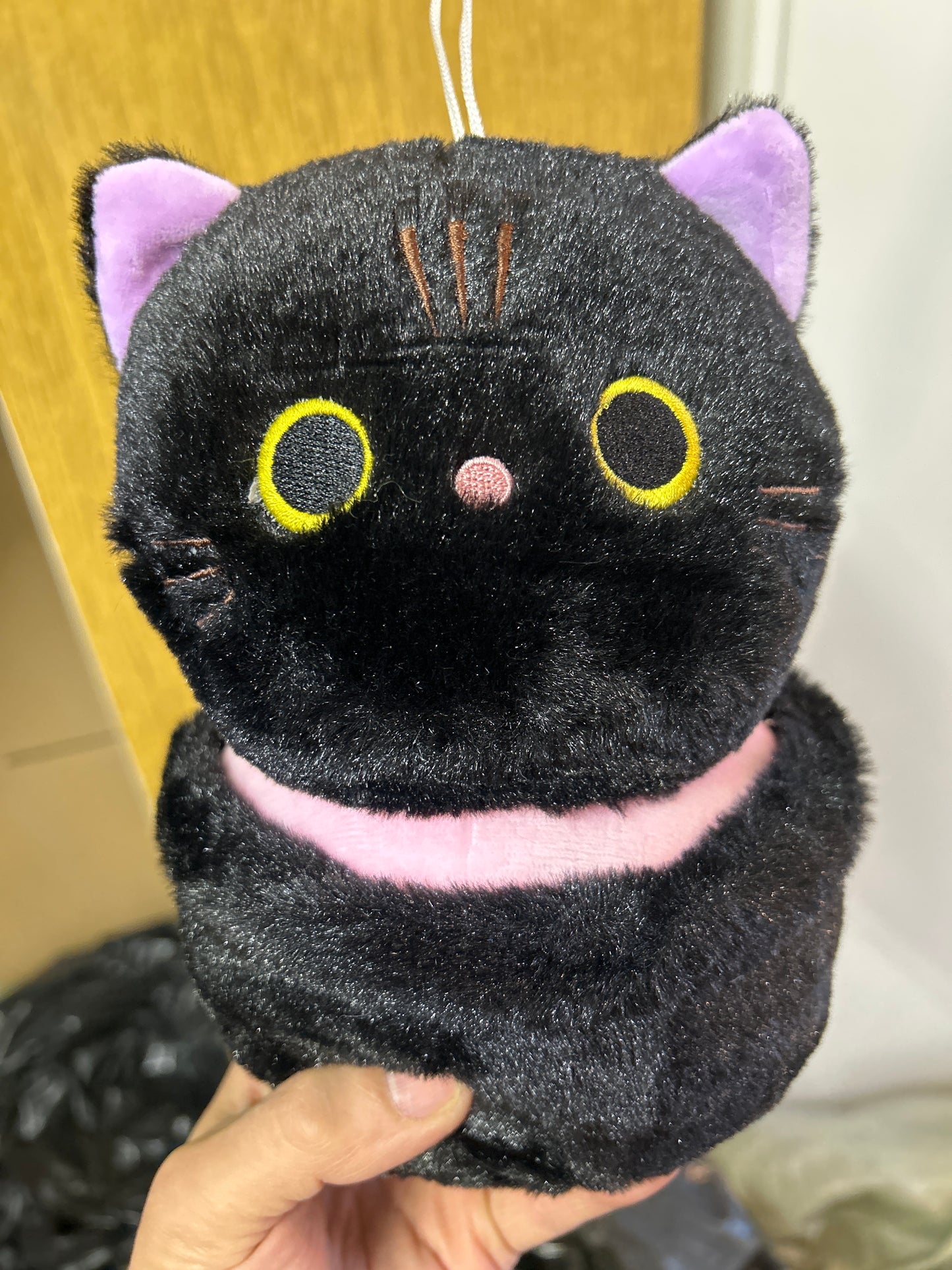 MASKOTKA PLUSZAK ZABAWKA BUBBLE TEA KOTEK KOT W KUBKU KAWAII 25cm