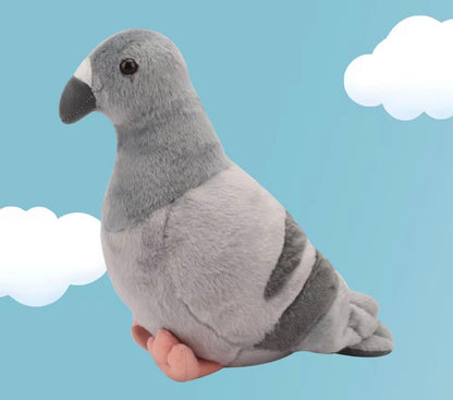 Maskotka Pluszowy Gołąb Pluszak Ptak Gołąbek 20cm