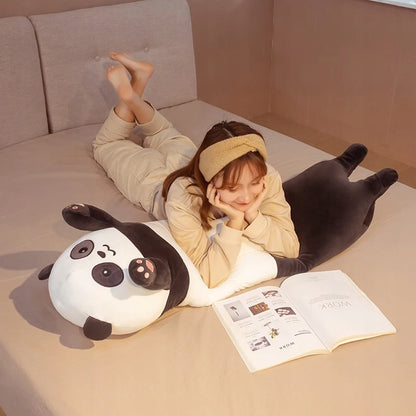MASKOTKA PLUSZAK PODUSZKA DŁUGA PANDA MIŚ