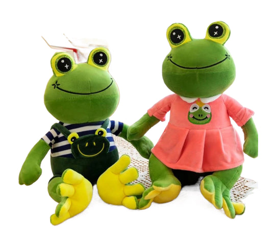 ZABAWKA PLUSZOWA ŻABA-MAŁA LALKA ŻABY 30CM