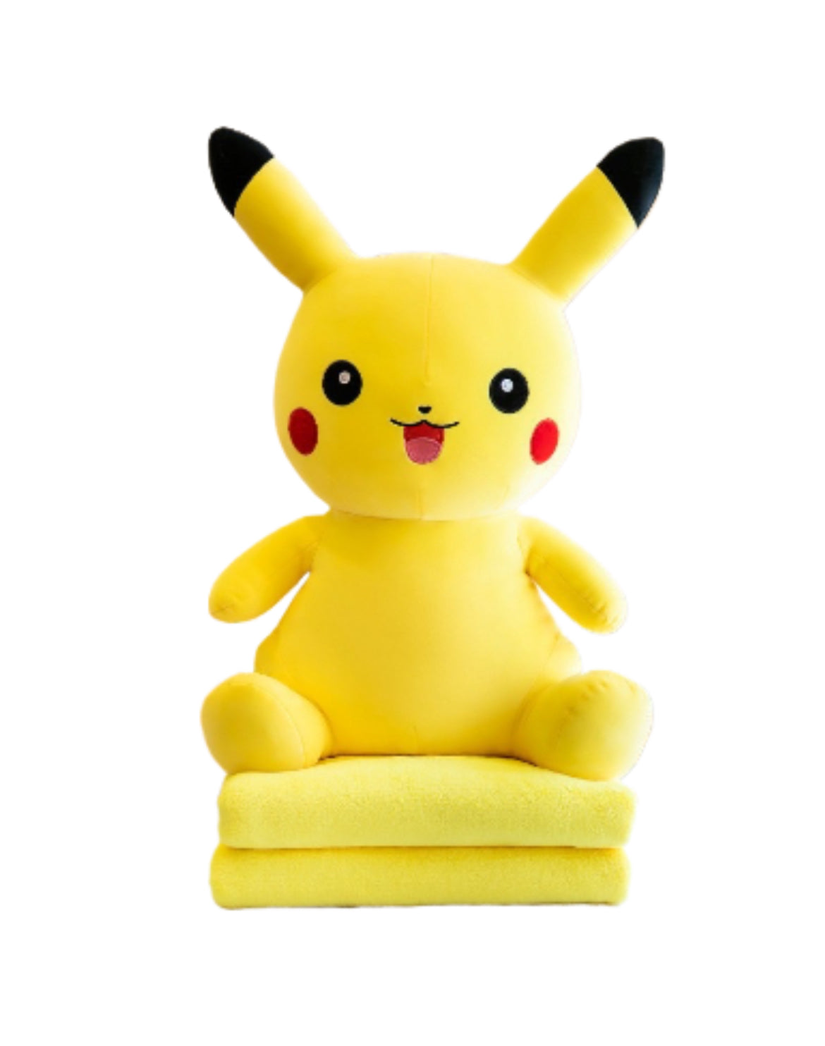 Pikachu maskotka z kocem - koc, poduszka, maskotka 3w1