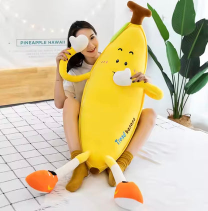 Maskotka BANAN owoc pluszak poduszka