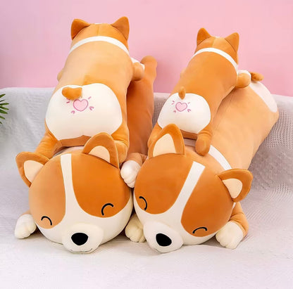 Pluszak Maskotka przytulanka PODUSZKA PIES piesek CORGI 80cm