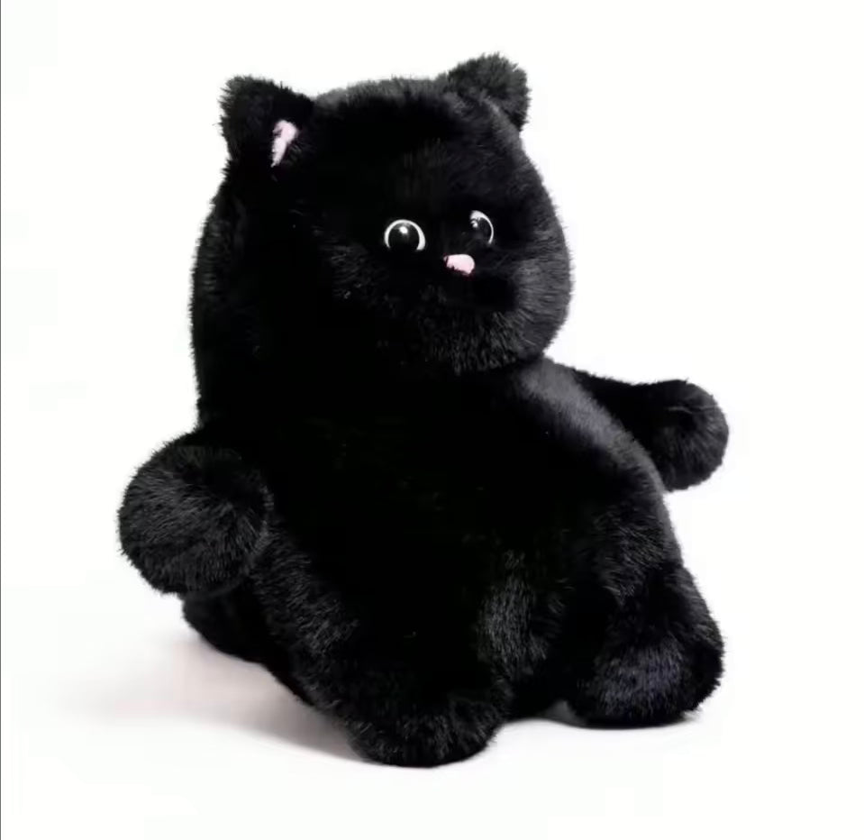 MASKOTKA PLUSZAK PRZYTULANKA ZABAWKA SŁODKI KOTEK 35cm