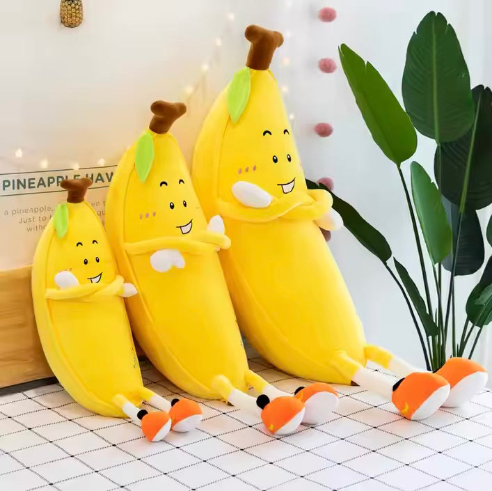 Maskotka BANAN owoc pluszak poduszka