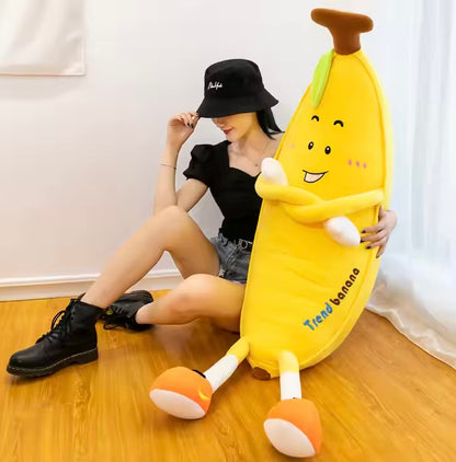 Maskotka BANAN owoc pluszak poduszka