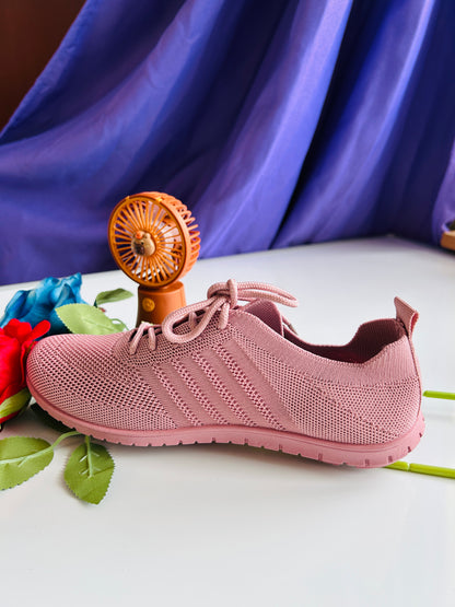 Buty Damskie Sportowe Siatka sznurowane