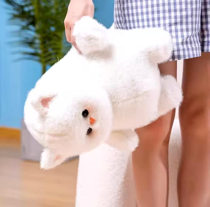 MASKOTKA PLUSZAK PRZYTULANKA ZABAWKA SŁODKI KOTEK 35cm