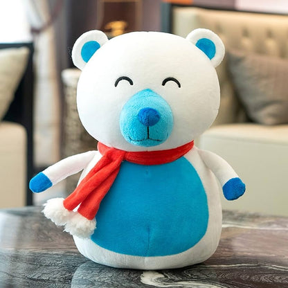 KOC Niedźwiedź Polarny MASKOTKA 50cm ŚWIĘTA